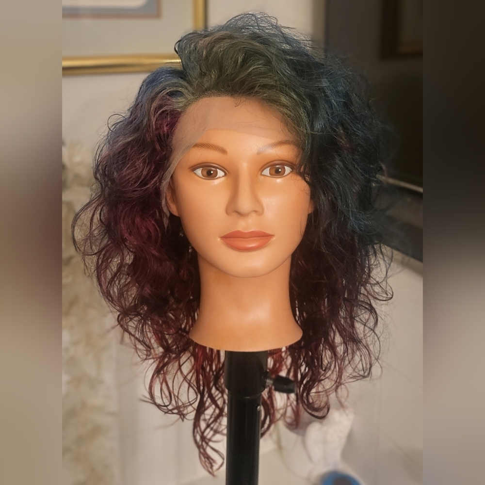 (New) Custom Dyed 22" Wig